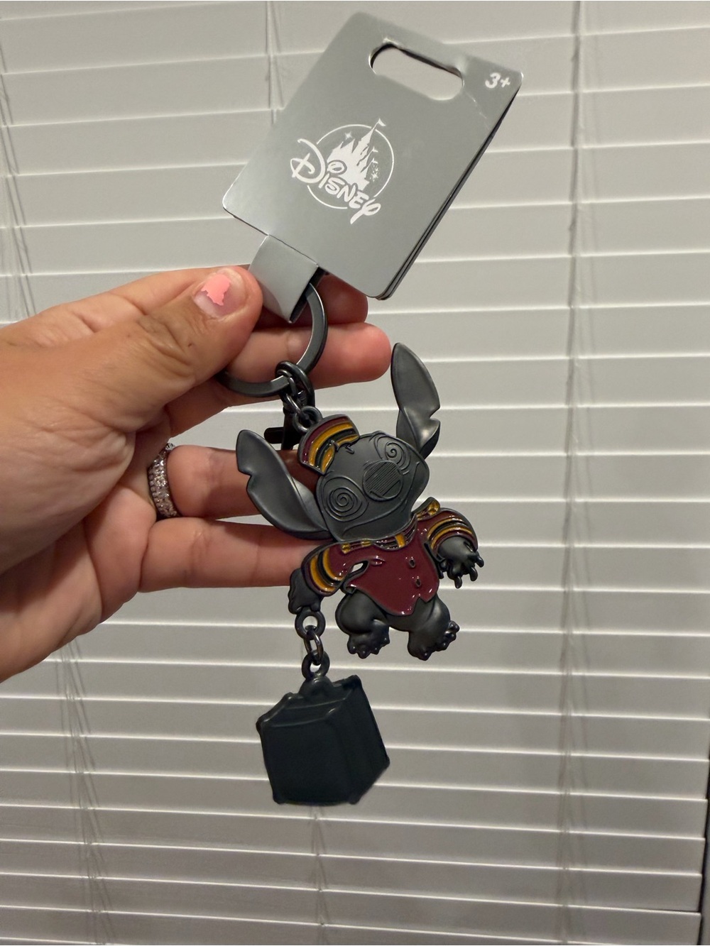 Disney tower of terror mStitch Enamel Keychain